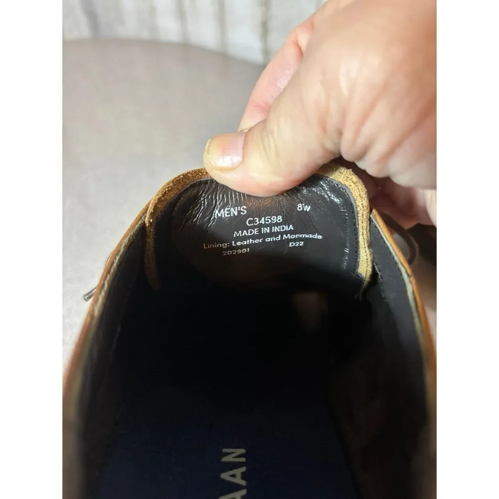 Mens Cole‎ Haan Dress Shoes - Brown - Size 8W